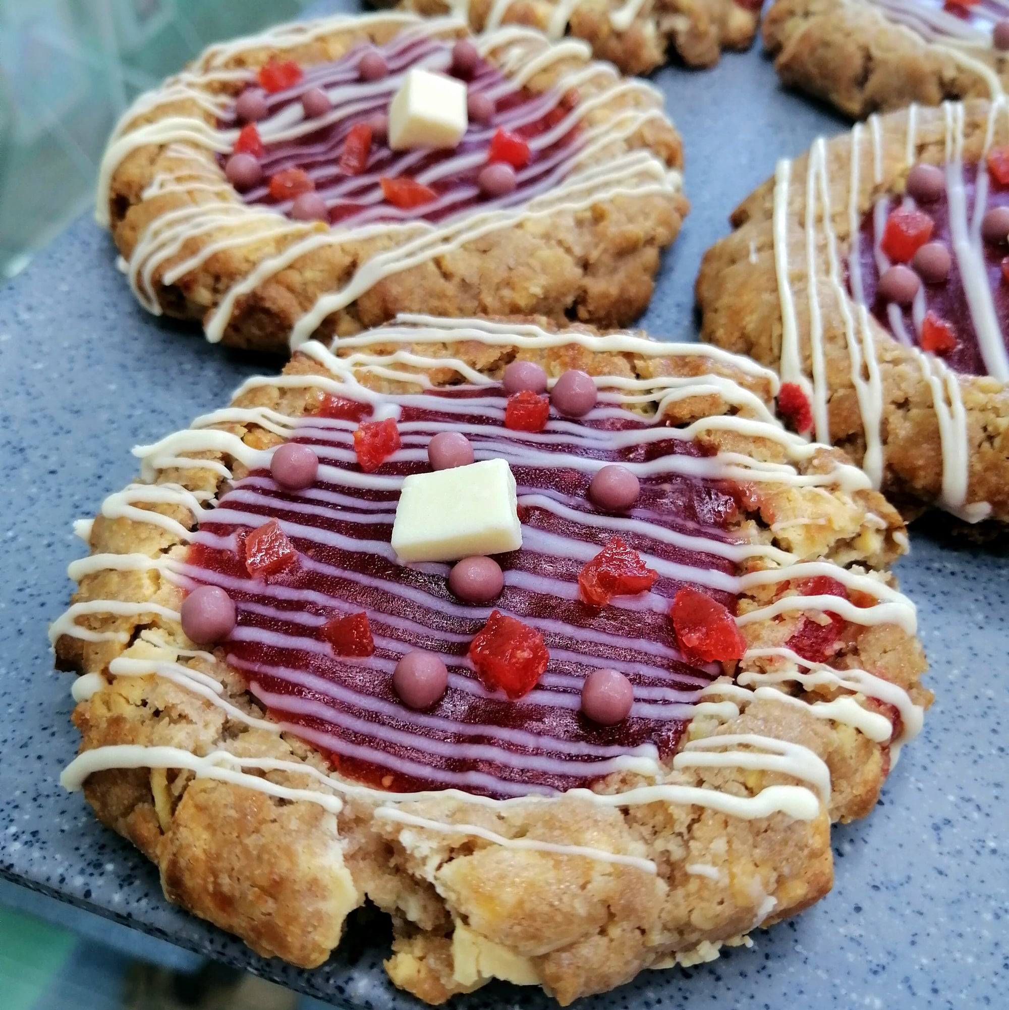 Galleta de temporada "Fresas y Avena"