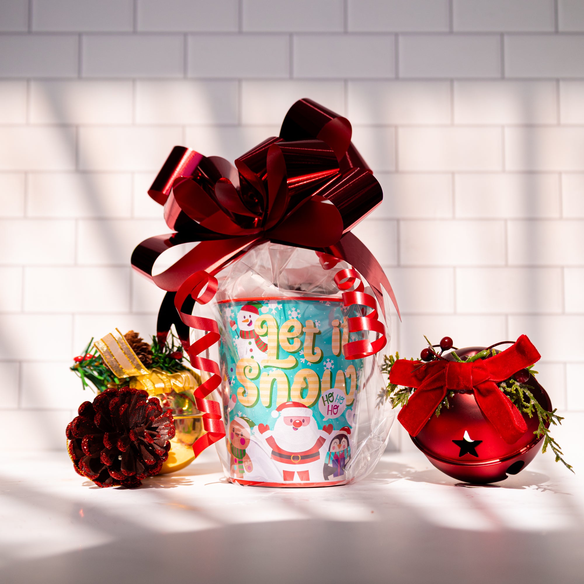 Cubo Navideño (2 pzas)